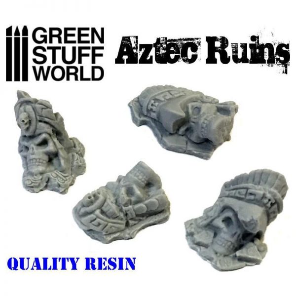 Green Stuff World   Green Stuff World Conversion Parts Aztec Ruins - 8436554364923ES - 8436554364923
