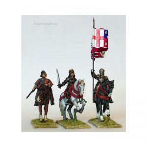 Perry Miniatures   Perry Miniatures Yorkist mounted high command - WR5 -