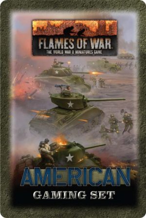Battlefront Flames of War  United States of America Flames of War American Faction Tin - TD034 - 9420020252691