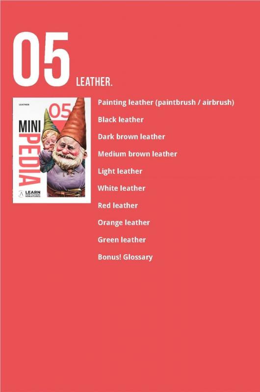 Scale75   Painting Guides Minipedia 05 - Leather - MiniPed05 - 9788409277612