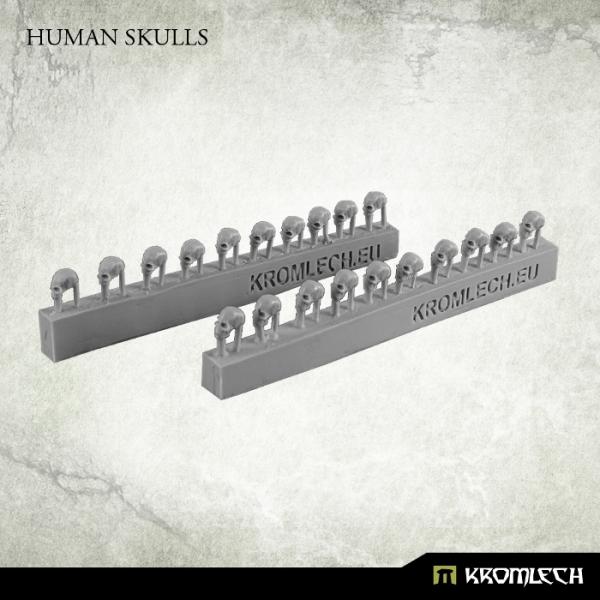 Kromlech   Basing Extras Human Skulls (20) - KRBK009 - 5902216113954
