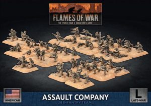 Battlefront Flames of War  United States of America US Assault Company - UBX86 - 9420020246911