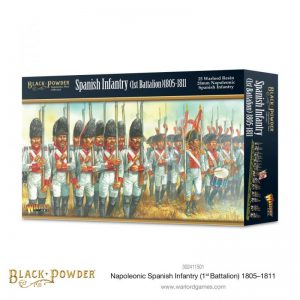 Warlord Games Black Powder  Spanish (Napoleonic) Napoleonic Spanish Infantry (1st Battalion) 1805-1811 - 302411501 - 5060572508002