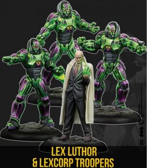 Knight Models DC Multiverse Miniature Game   Lex Luthor & Lexcorp Troopers (multiverse) - KM-35DC201 - 8437013056083