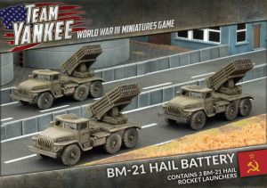 Battlefront Team Yankee  Soviets BM-21 Hail Battery - TSBX08 - 9420020229648