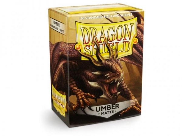 Dragon Shield   Dragon Shield Dragon Shield Sleeves Matte Umber (100) - DS100MU - 5706569110116
