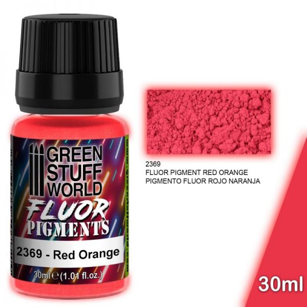 Green Stuff World   Fluorescent Pigments Pigment FLUOR RED - 8436574507287ES - 8436574507287