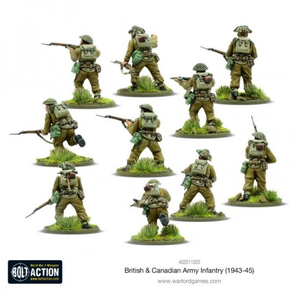 Bolt Action  Great Britain (BA) British & Canadian Army infantry (1943-45) - 402011020 - 5060572507166