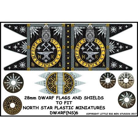 North Star Oathmark  Oathmark Dwarf Flag and Shields 2 - DWARF(NS)6 - DWARF(NS)6