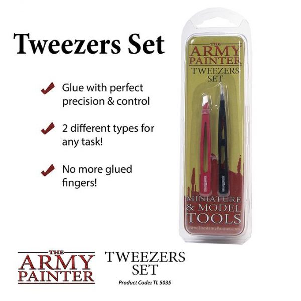 The Army Painter   Army Painter Tools Army Painter Tweezers Set - APTL5035 - 5713799503502