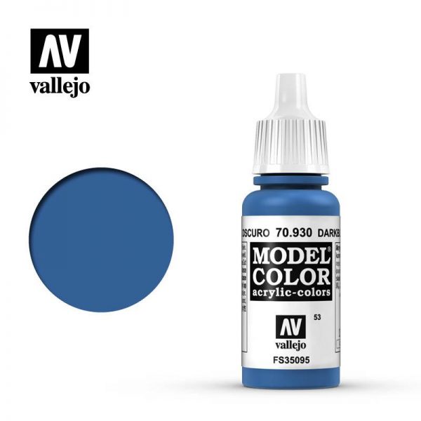 Vallejo   Model Colour Model Color: Dark Blue - VAL930 - 8429551709309