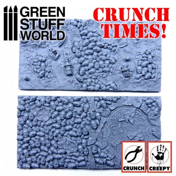 Green Stuff World   Modelling Extras Death Faces - Crunch Times! - 8436574503838ES - 8436574503838