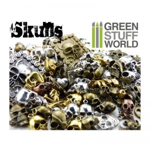 Green Stuff World   Modelling Extras SKULLS Beads 85gr - 8436554365326ES - 8436554365326