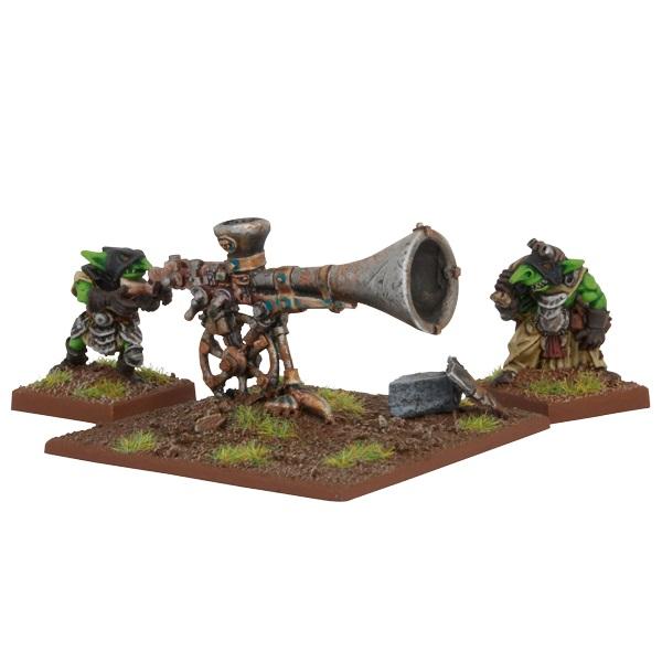 Mantic Kings of War  Orcs Goblin War-Trombone - MGKWO15-1 - 5060208864441