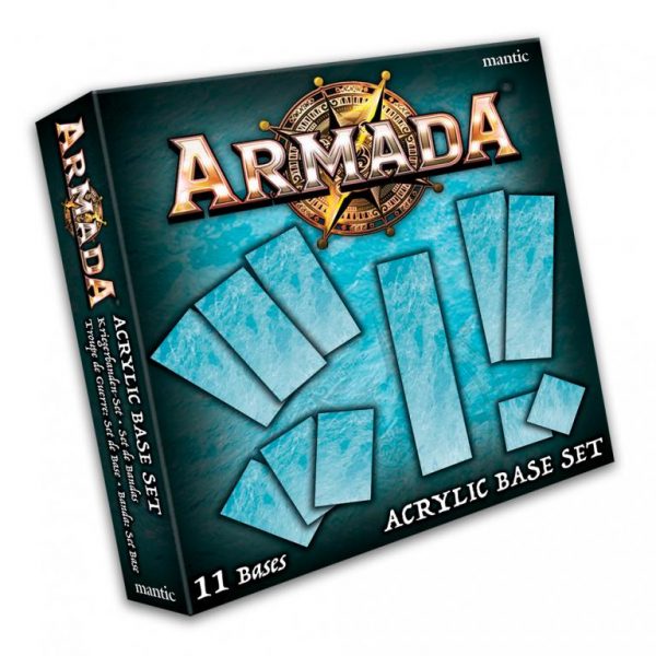 Mantic Kings of War Armada  Kings of War Armada Essentials Armada Acrylic Bases Set - MGARM104 - 5060469666433
