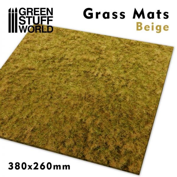 Green Stuff World   Grass Mats Grass Mats - Beige - 8436574508291ES - 8436574508291