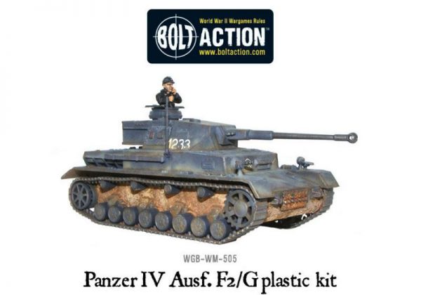 Bolt Action  Germany (BA) Panzer IV Ausf. F1/G/H medium tank (plastic) - 402012010 - 5060200849798