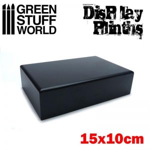 Green Stuff World   Display Plinths Rectangular Plinth 15x10 cm - 8436574501704ES - 8436574501704