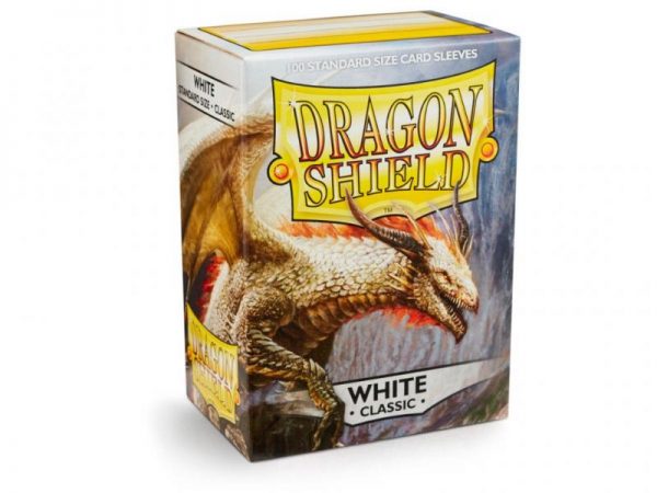 Dragon Shield   Dragon Shield Dragon Shield Sleeves White (100) - DS100W -