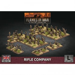 Battlefront Flames of War  United Kingdom British Rifle Company - BBX53 - 9420020248502