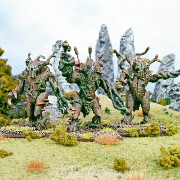 Mantic Kings of War  Elf Armies Forest Shambler Regiment - MGKWE101 - 5060208868395