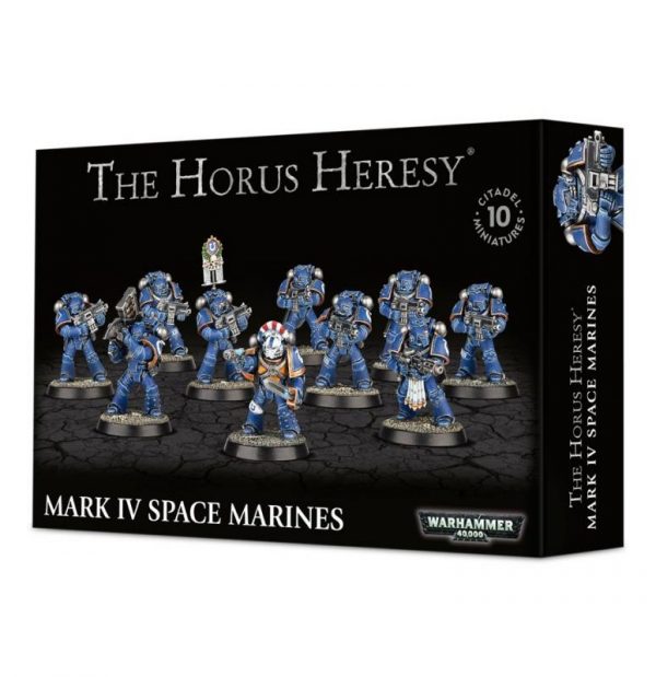 Games Workshop (Direct) Warhammer 40,000 | The Horus Heresy  The Horus Heresy Space Marines in Mark IV Armour - 99120101235 - 5011921092741