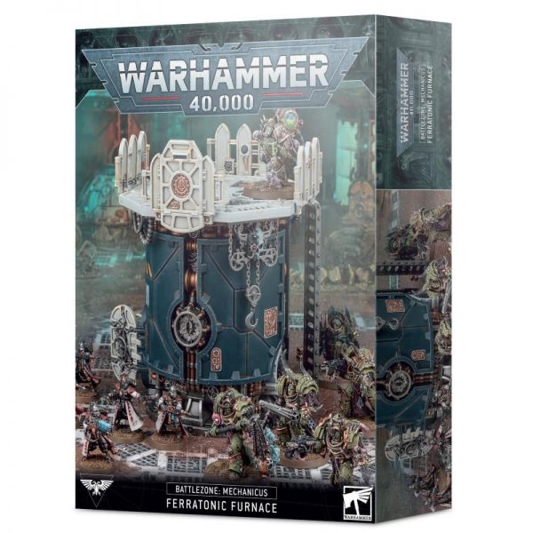Games Workshop Warhammer 40,000  40k Terrain Battlezone: Mechanicus – Ferratonic Furnace - 99120199080 - 5011921144174