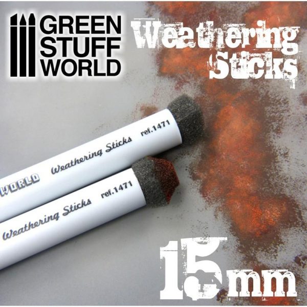 Green Stuff World   Weathering Brushes Weathering Brushes 15mm - 8436554368112ES - 8436554368112