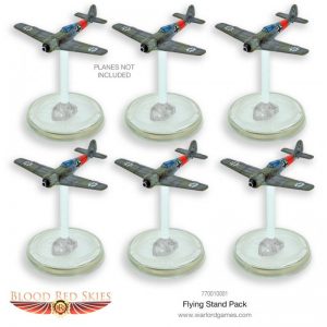 Warlord Games Blood Red Skies  Blood Red Skies Blood Red Skies Advantage Flying Stands - 770010001 - 5065725023906