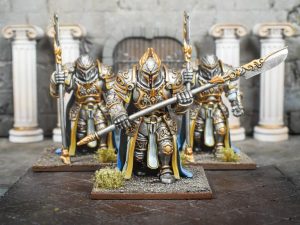 Mantic Kings of War  Forces of Basilea Basilean Ogre Palace Guard Regiment - MGKWB401 - 5060469664385