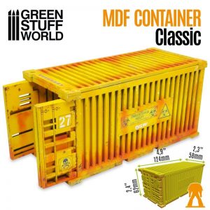 Green Stuff World   Green Stuff World Terrain Classic Shipping Container - 8436574508185ES - 8436574508185