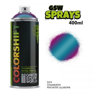 Green Stuff World   Spray Paint SPRAY Chameleon PSYCHOTIC ILLUSIONS 400ml - 8436574505726ES - 4365745057266