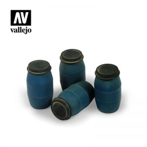Vallejo   Vallejo Scenics Vallejo Scenics - 1:35 Modern Plastic Drums 1 - VALSC210 - 8429551984805