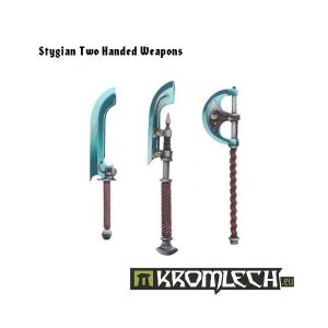 Kromlech   Misc / Weapons Conversion Parts Stygian Two-Handed Weapons (6) - KRCB018 - 5902216110168