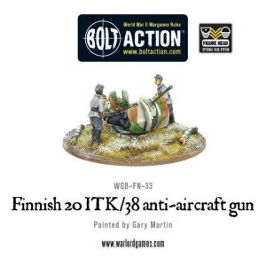 Warlord Games Bolt Action  Finland (BA) Finnish ITK/38 Anti-Aircraft Gun - WGB-FN-33 - 5060393701408