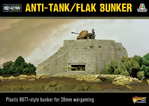 Warlord Games Bolt Action  Warlord Games Terrain R677-style Flak Bunker - 842010001 - 5060572500358