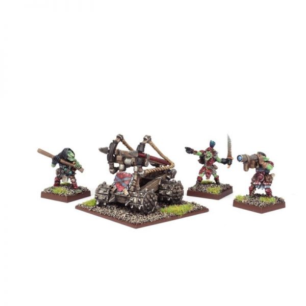 Mantic Kings of War  Orcs Goblin Sharpstick Thrower - MGKWG101 - 5060208868913