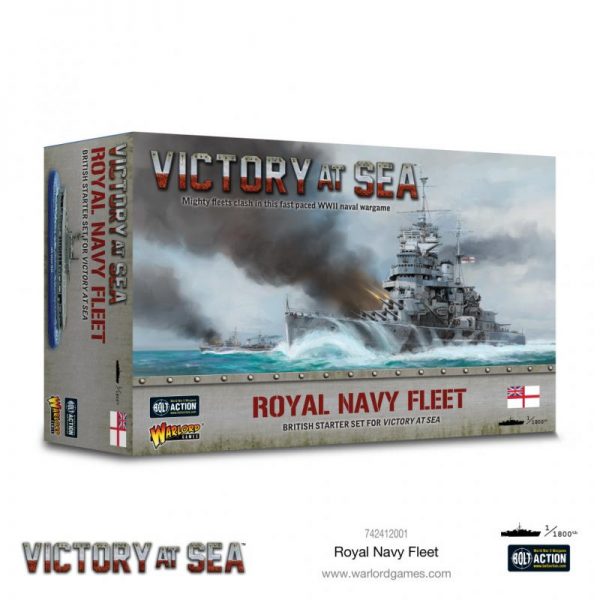 Warlord Games Victory at Sea  Victory at Sea Victory at Sea: Royal Navy Fleet - 742412001 - 5060572505933