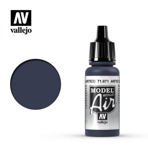 Vallejo   Model Air Model Air: Arctic Blue (Metallic) - VAL071 - 8429551710718