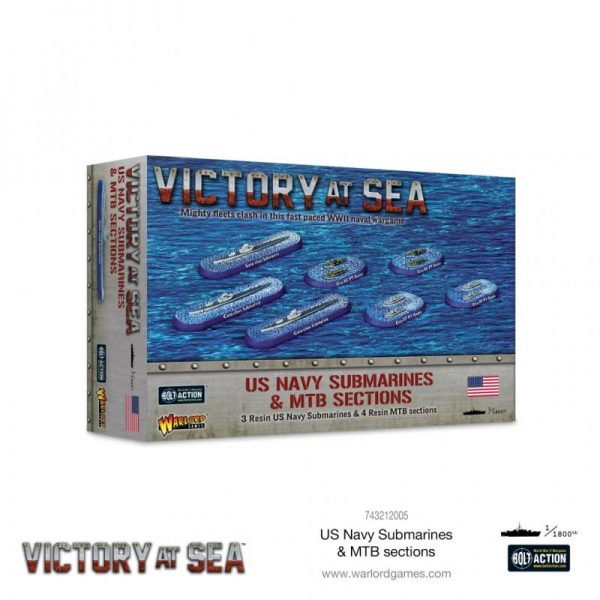 Victory at Sea  Victory at Sea Victory at Sea: US Navy Submarines & MTB sections - 743212005 - 5060572506824