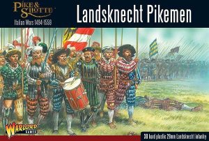 Warlord Games Pike & Shotte  Warlord Games Landsknechts Pikemen - 202016001 - 5060393707226