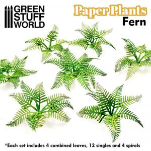 Green Stuff World   Plants & Flowers Paper Plants - Fern - 8436574508628ES - 8436574508628