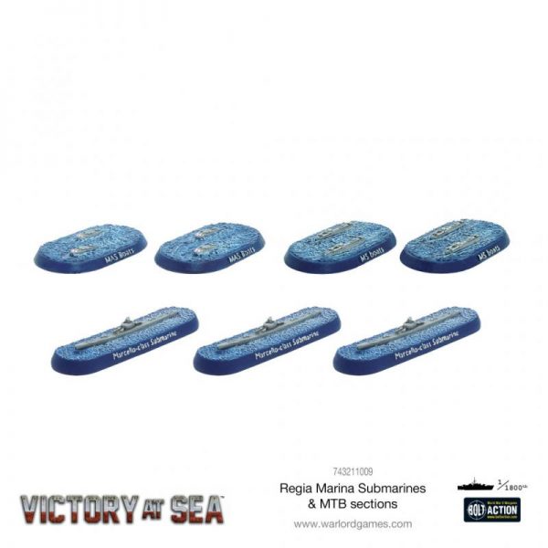 Victory at Sea  Victory at Sea Victory at Sea: Regia Marina Submarines & MTB Sections - 743211009 - 5060572506831