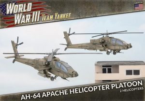 Battlefront Team Yankee  NATO Forces AH-64 Apache Helicopter Platoon - TUBX21 - 9420020249134