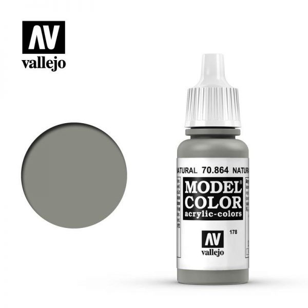 Vallejo   Model Colour Model Color: Natural Steel (metallic) - VAL864 - 8429551708647