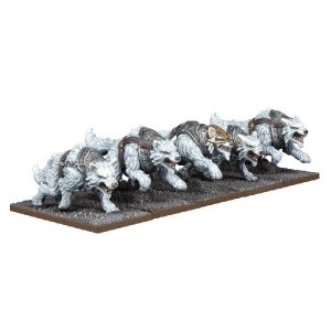Mantic Kings of War  Northern Alliance Tundra Wolves Troop - MGKWL302 - 5060469664767
