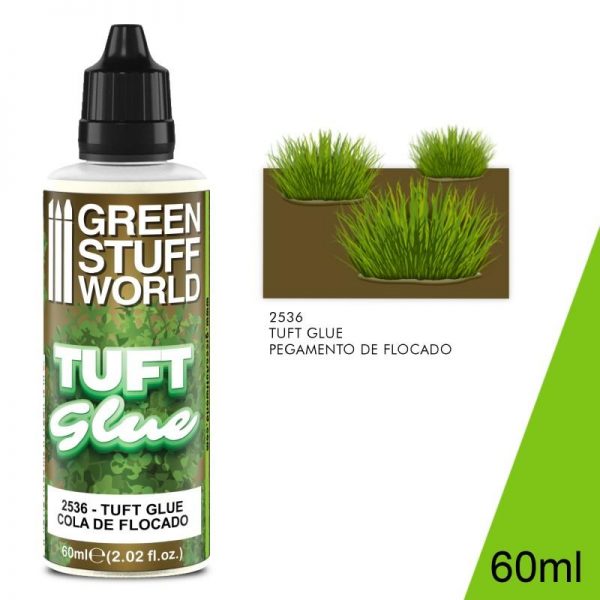 Green Stuff World   Glue Tuft Glue 60ml - 8436574508956ES - 8436574508956