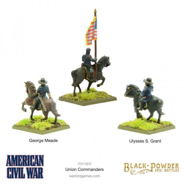 Warlord Games (Direct) Black Powder Epic Battles  Black Powder Epic Battles Epic Battles: American Civil War Union Command - 315114016 -