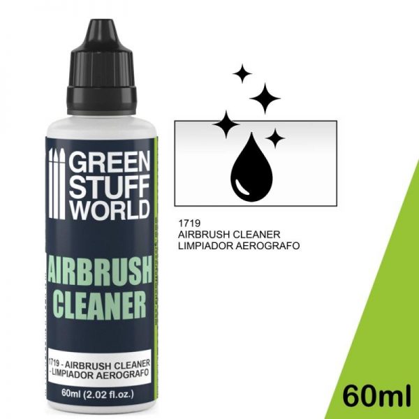 Green Stuff World   Specialist Paints Airbrush Cleaner 60ml - 8436574500783ES - 8436574500783