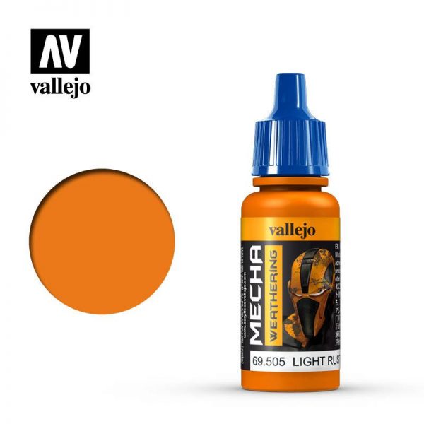 Vallejo   Mecha Colour Mecha Color 17ml - Light Rust Wash - VAL69505 - 8429551695053